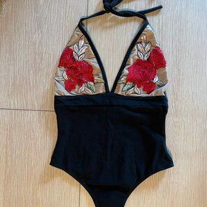 Urban Outfitters Flowered Bodysuit | Size XS